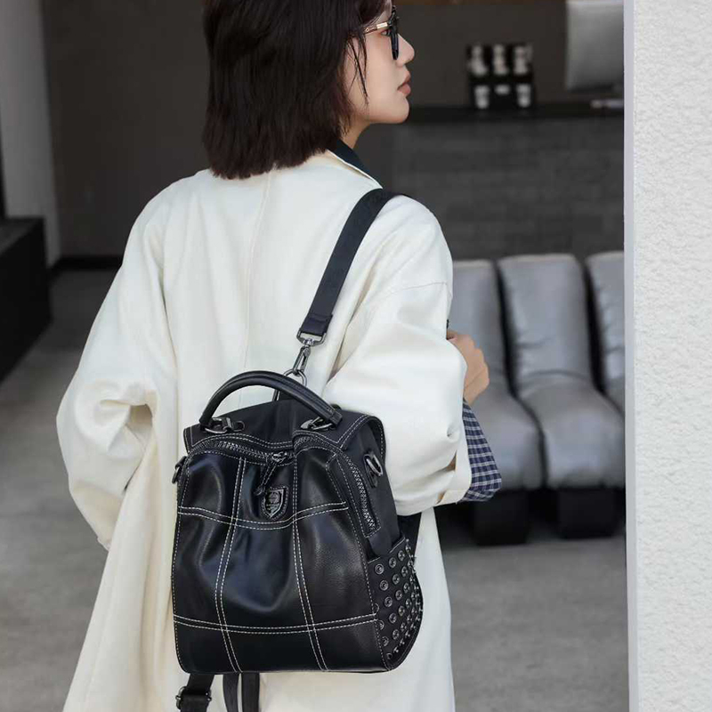 Neue frauen Rucksack Mode Glän – Luxury Bags Leather Bewertung und Preis
